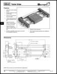 Barrington Automation ES-2 Table Slide