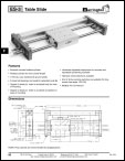 Barrington Automation ES-3 Table Slide