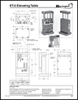 Barrington Automation ET-2 Elevating Tables