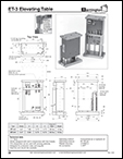 Barrington Automation ET-3 Elevating Tables