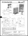 Barrington Automation ET-4 Elevating Tables