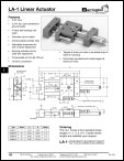 Barrington Automation LA-1 Linear Actuator