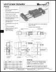 Barrington Automation LA-2 Linear Actuator