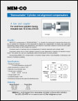 Mem-Co Demountable Cylinder Rod Alignment Compensators
