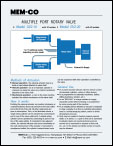 Mem-Co Multiple Port Rotary Valve