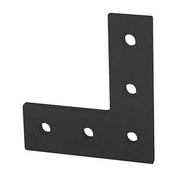 20 Series 5 Hole - "L" Flat Plate (20-4081-BLACK)