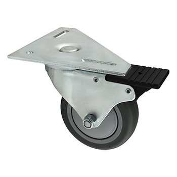 15 Series Triangular Top Plate Caster: 4.625" Swivel Radius (2337)