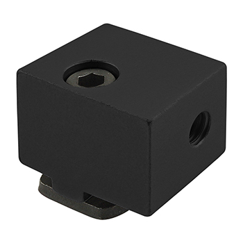 15 Series Aluminum Panel Mount Block (2425-BLACK)
