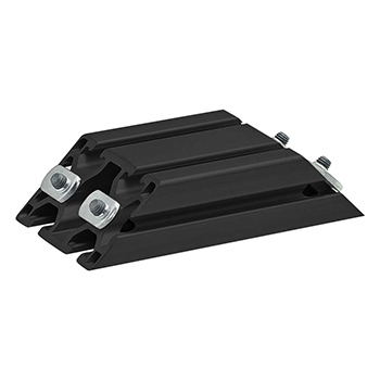 40-4080-LITE-BLACK 45 Degree Support, 160mm Long (40-2578-BLACK)