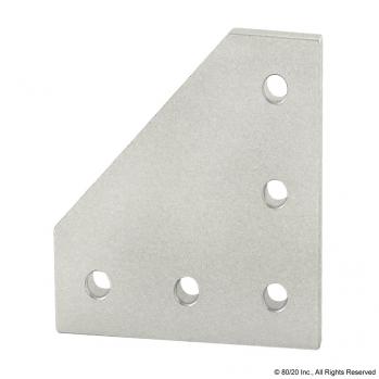 10 S 5 HOLE 90 DEGREE JOINING PLATE (10 Series)