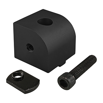 15 Series 0 Degree Structural Right Angle Pivot Nub (4401-BLACK)