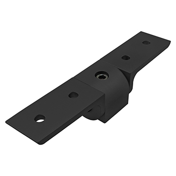 15 Series 90 Degree Right Angle Structural Pivot Assembly with Dual "L" Arms (4408-BLACK)