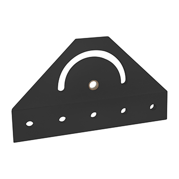 15 Series 180 Degree Pivot Bracket (4424-BLACK)