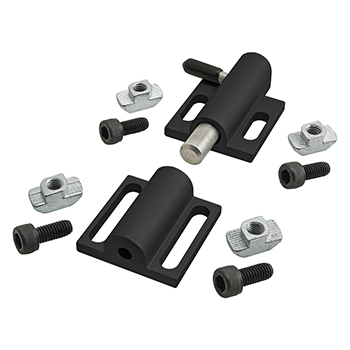 45 Series 90 Degree Deadbolt Latch (45-2107-BLACK)