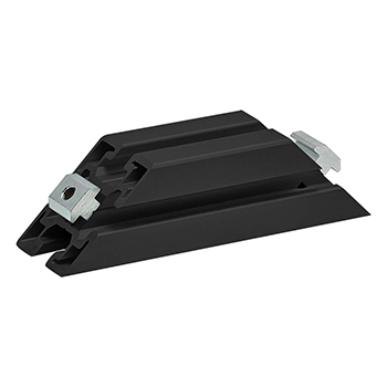 45-4545-BLACK 45 Degree Support, 160mm Long (45-2525-BLACK)