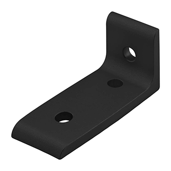 45 Series 3 Hole - Inside Corner Bracket (45-4376-BLACK)