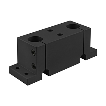 10 Series 1" Double Shaft Stanchion Base (5125-BLACK)
