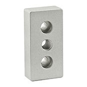 15 Series 3 Hole - Center Tap Base Plate: 1.50 in x 3.00 in with 1/2-13 Tap (2135)