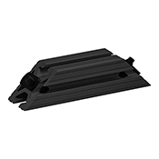 1515-BLACK 45 Degree Support, 6 in Long (2525-BLACK)