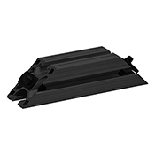 1515-UL-BLACK 45 Degree Support, 6 in Long (2527-BLACK)