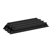 1545-BLACK 45 Degree Support, 12 in Long (2531-BLACK)