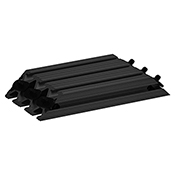 1030-BLACK 45 Degree Support, 6 in Long (2571-BLACK)