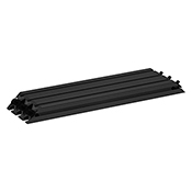 1030-BLACK 45 Degree Support, 12 in Long (2572-BLACK)