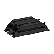 1530-LITE-BLACK 45 Degree Support, 6 in Long (2578-BLACK)