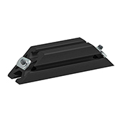 40-4040-BLACK 45 Degree Support, 160 mm Long (40-2525-BLACK)