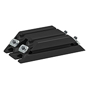 40-4080-BLACK 45 Degree Support, 160 mm Long (40-2530-BLACK)