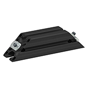 40-4040-LITE-BLACK 45 Degree Support, 160 mm Long (40-2562-BLACK)