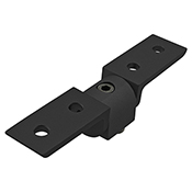 10 Series 90 Degree Standard Structural Pivot Assembly with Dual in L in Arms (4154-BLACK)