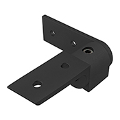 15 Series 90 Degree Standard Structural Pivot Assembly with Straight and in L in Arm (4358-BLACK)