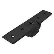 15 Series 0 Degree Right Angle Structural Pivot Assembly with Dual in L in Arms (4407-BLACK)