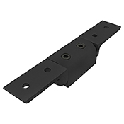 15 Series Universal Right Angle Structural Pivot Assembly with Dual in L in Arms (4409-BLACK)