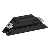 45-4545-BLACK 45 Degree Support, 160 mm Long (45-2525-BLACK)