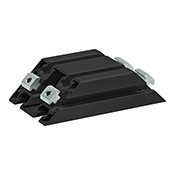 45-4590-BLACK 45 Degree Support, 160 mm Long (45-2530-BLACK)