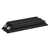 45-4590-BLACK 45 Degree Support, 320 mm Long (45-2540-BLACK)