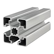 45 mm X 45 mm Lite T-Slotted Profile - Four Open T-Slots (45-4545-LITE)