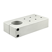 15 Series 2 in Single Shaft Pre-Drilled Stanchion Mounting Plate (5525)