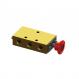 4 Way, Palm Button, Manual Return Control Valve with 1/8