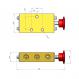 4 Way, Palm Button, Manual Return Control Valve with 1/4