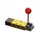 4 Way, Hand Ball, 3 Position Control Valve with 1/4