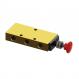 4 Way, Panel Mount, Spring Return Control Valve with 3/8
