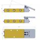 5-Way, Pedal, Dual Inlet, 1/2