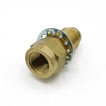 C-DOT, Bulkhead, Female Union (AQ86-DOT-6X6)