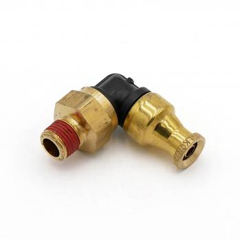 C-DOT Elbow Male, Swivel Push-In (PAQ69-DOTS-4X2)