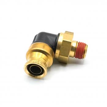 C-DOT, Elbow Male, Swivel Push-In (PAQ69-DOTS-8X4)