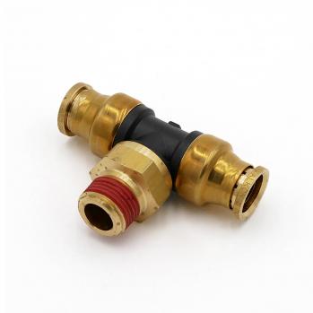 PAQ72-DOTS Male Branch Tee Swivel