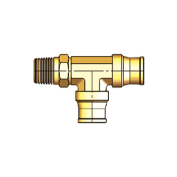 XQ71-DOTS Male Run Tee Swivel